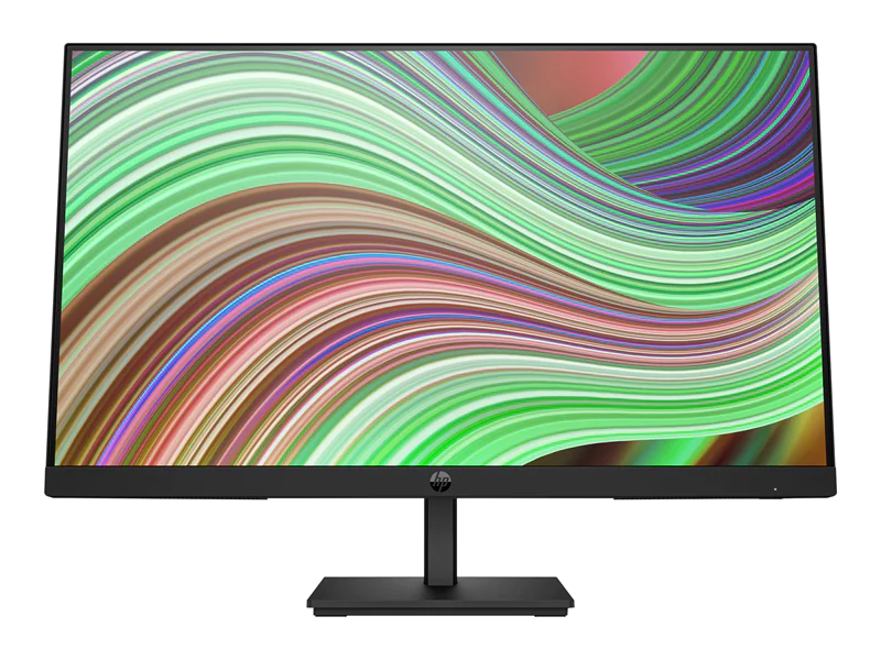 HP P24v G5 - P-Series - LED-Monitor - 60.5 cm (23.8") - 1920 x 1080 Full HD (1080p) @ 75 Hz - VA - 250 cd/m² - 3000:1 - 5 ms - HDMI, VGA - schwarzer Ständer, schwarzer Kopf