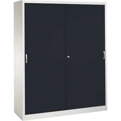 C+P Aktenschrank 215000S10121 2x5OH 1950x1600x500mm lgr/sgr