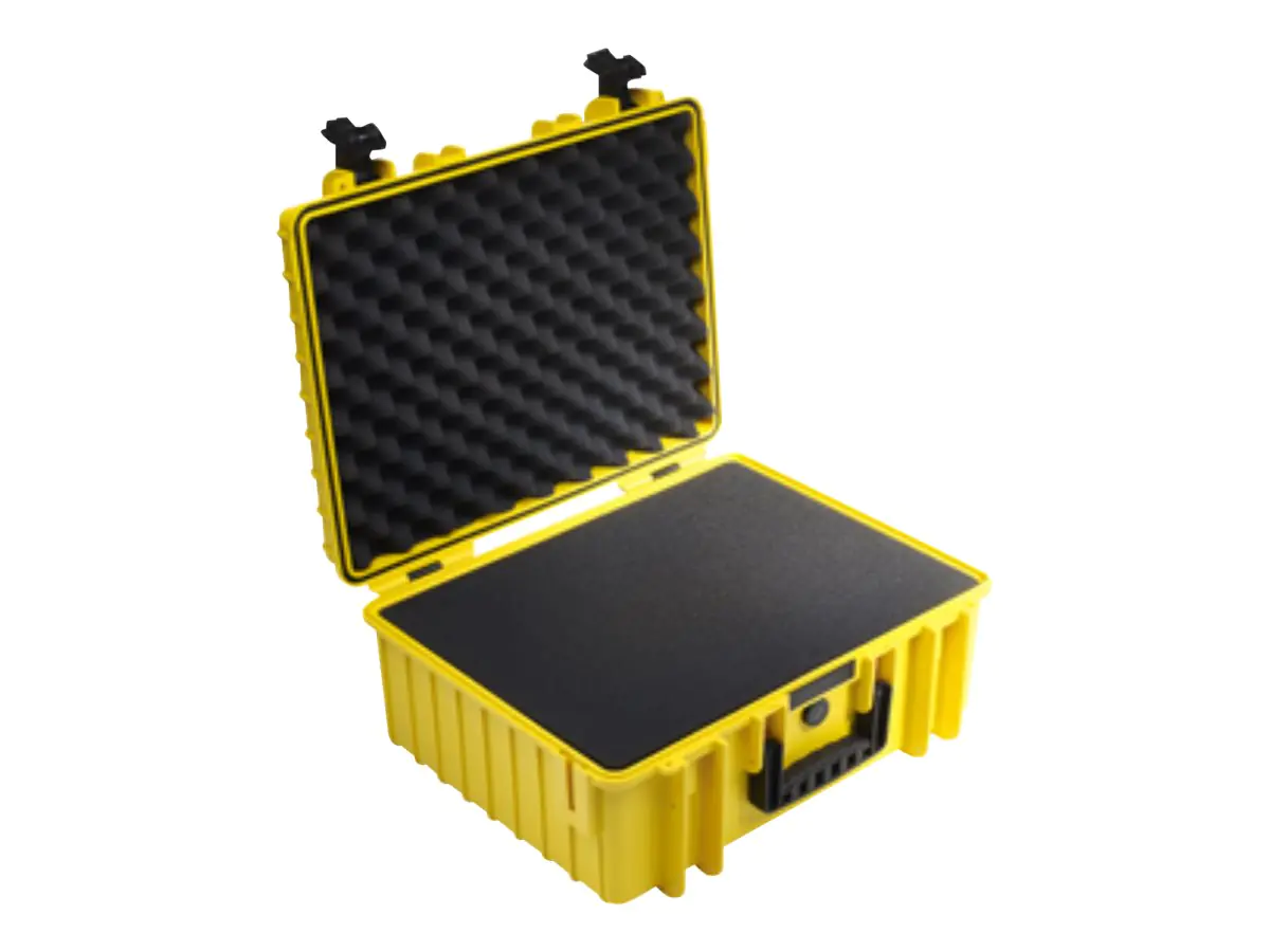 B&W outdoor.case Type 6000 - Hartschalentasche - Polypropylen - Gelb