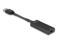 Delock - Netzwerkadapter - USB 3.0 - Gigabit Ethernet x 1 - Schwarz