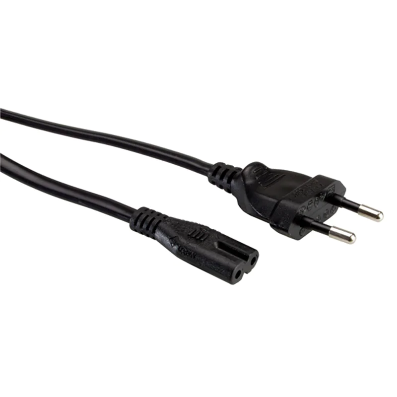 Roline - Stromkabel - Eurostecker (M) zu IEC 60320 C7 - Wechselstrom 250 V - 2.5 A - 1.8 m - Schwarz Roline - Stromkabel - Eurostecker (M) zu IEC 60320 C7 - Wechselstrom 250 V - 2.5 A - 1.8 m - Schwarz