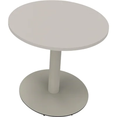 Bespr.ti. Rund Tellerfuß Rund 800xH720 si/Lichtgrau Bespr.ti. Rund Tellerfuß Rund 800xH720 si/Lichtgrau