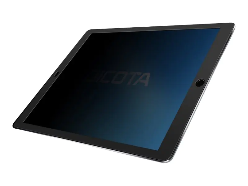 Dicota Secret - Bildschirmschutz für Tablet - mit Sichtschutzfilter - 2-Wege - Schwarz - für Apple 9.7-inch iPad (5. Generation, 6. Generation); iPad Air; iPad Air 2