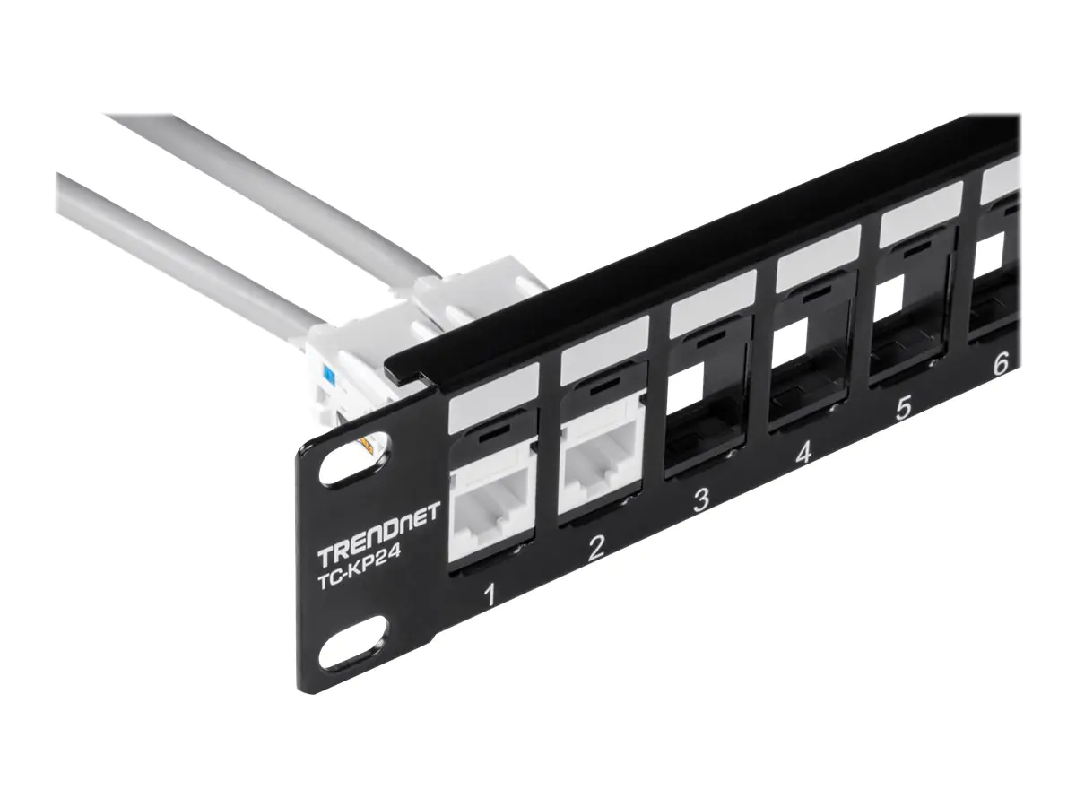 Trendnet TC-K25C6 - Modulare Eingabe - CAT 6 - TAA-konform (Packung mit 25)