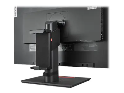 Lenovo Docking Station Mounting Bracket G2 - Montagekit Docking-Station - unter Tisch montierbar, oberhalb des Monitors montierbar - 68.6 cm (27") - für ThinkCentre M75t Gen 2; ThinkPad P14s Gen 2; P15s Gen 2; X13 Gen 2; X13 Yoga Gen 2
