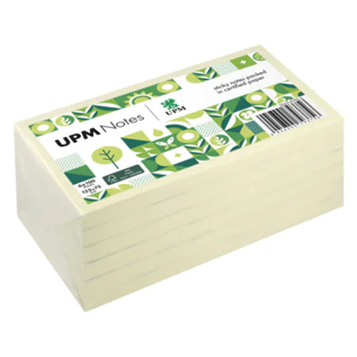 UPM Notes Haftnotiz 5655 6 100Bl. ge 6St. 6 - Bürokleinmaterial 5655-01PG-6
