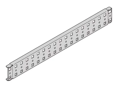 Schroff - Halterungsset - 1U - 48.3 cm (19")