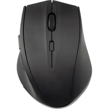 SPEEDLINK CALADO Silent SL-6343-RRBK - Maus - Für Rechtshänder - optisch - 5 Tasten - kabellos - 2.4 GHz - kabelloser Empfänger (USB) - Rubber Black
