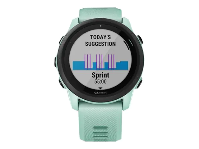 Garmin Forerunner 745 - Neo tropic - Sportuhr mit Band - Silikon - Handgelenkgröße: 126-216 mm - Anzeige 3.04 cm (1.2") - Bluetooth, Wi-Fi, NFC, ANT+ - 47 g