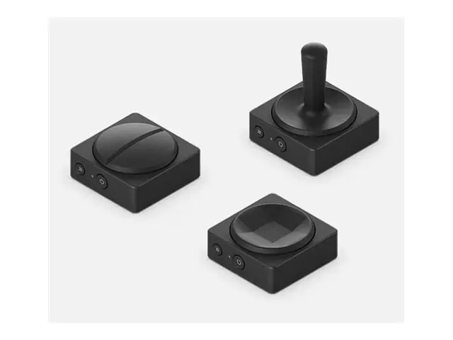 Microsoft Adaptive Dual Button - Controller für barrierefreies Gaming - 8 Tasten - kabellos - Bluetooth - Schwarz