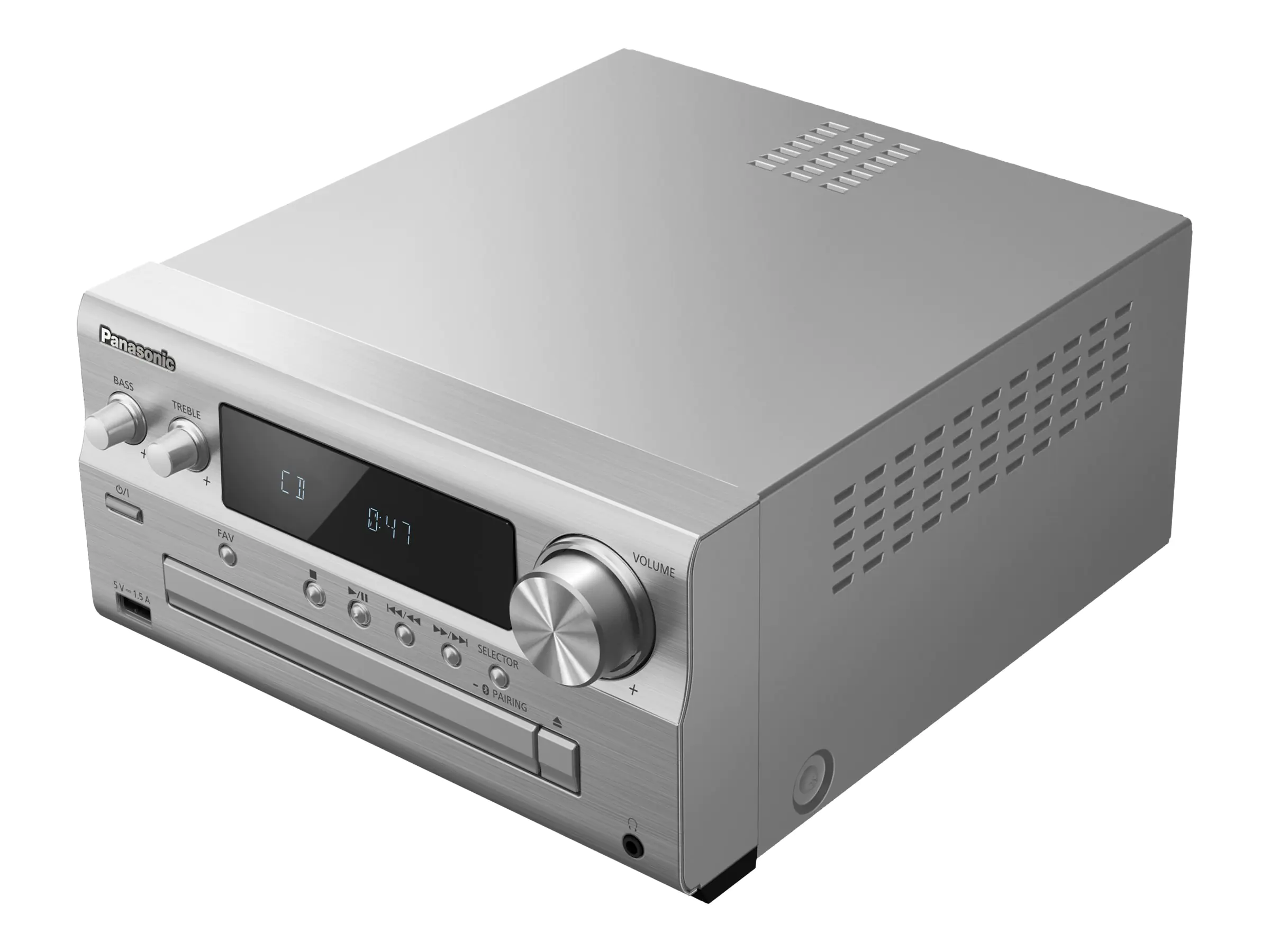 Panasonic SC-PMX802 - Audiosystem - 120 Watt (Gesamt) - Silber