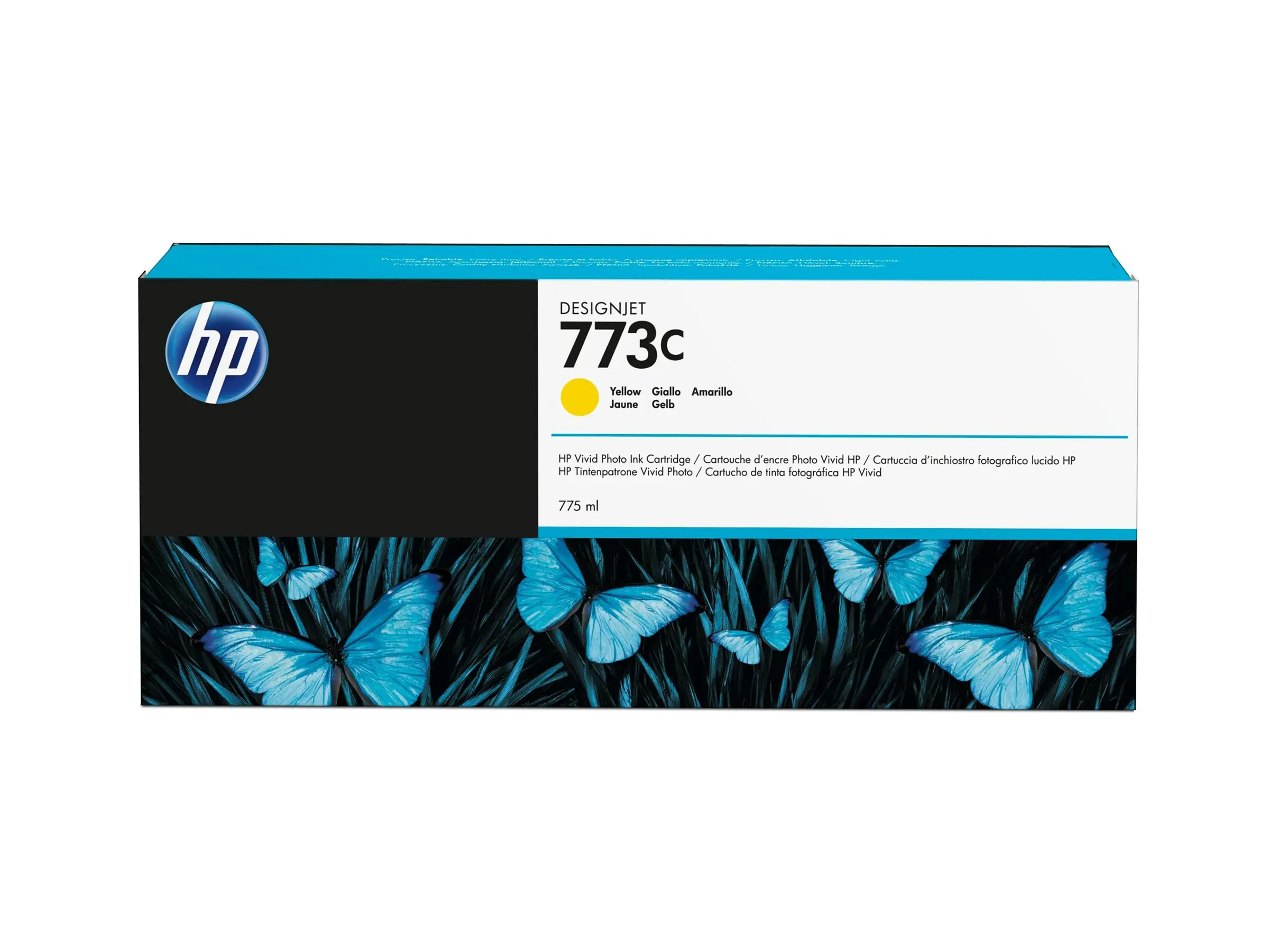 HP Tinte C1Q40A 773C gelb 775 ml 1 Stück