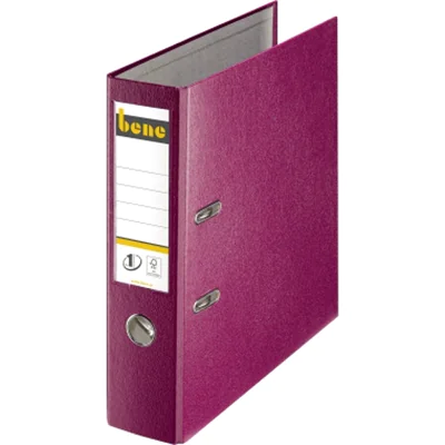 Bene Ordner 291400 BRO DIN A4 80mm PP brombeer Bene Ordner 291400 BRO DIN A4 80mm PP brombeer