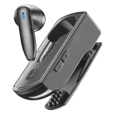 cellularline Headset CLIP PRO Smartphones USB-C inkl. Ladestation, USB-C-Ladekabel