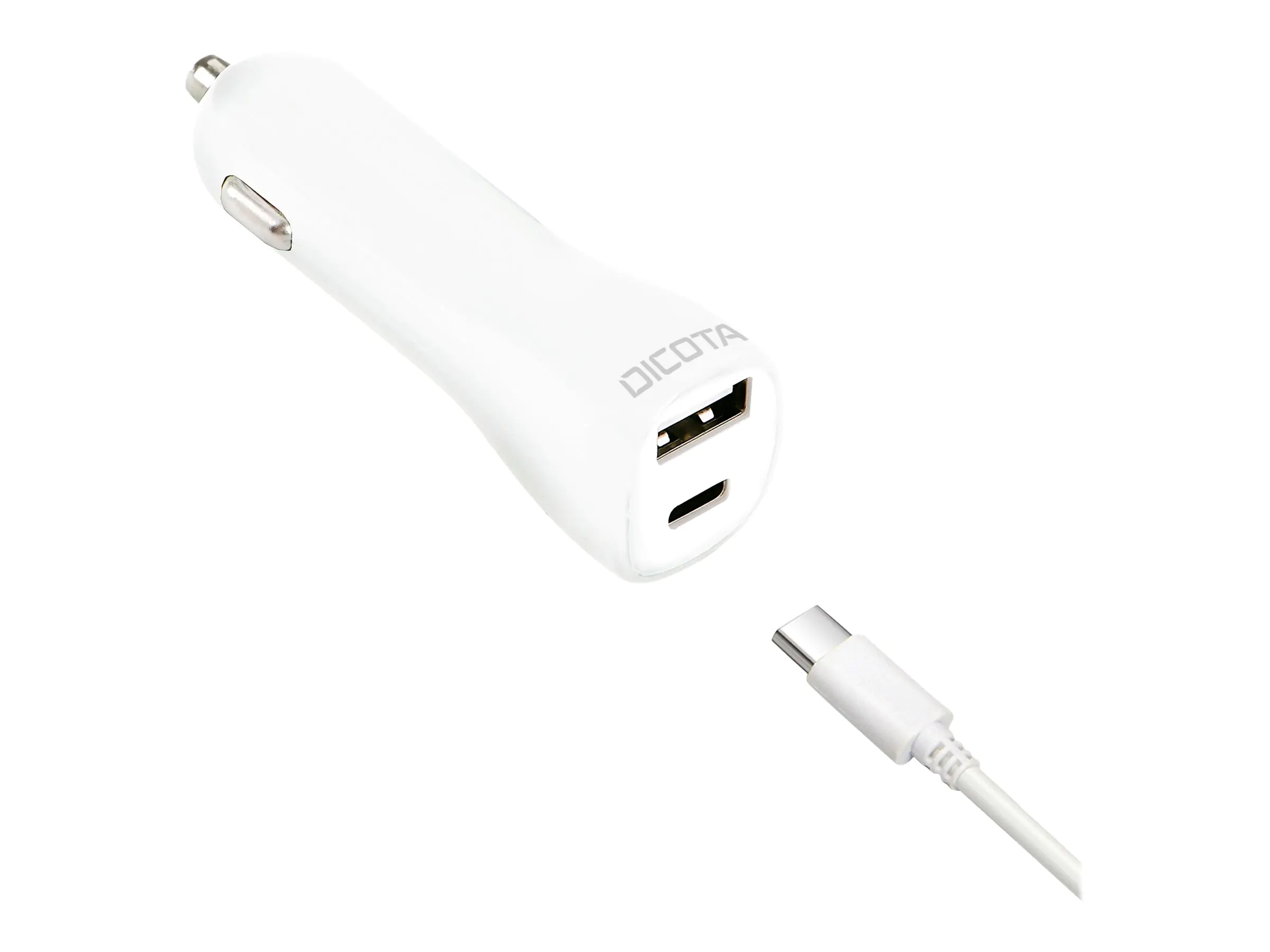 DICOTA Universal Car Notebook Charger USB-C - Netzteil - DC 12 / 24 V - 45 Watt