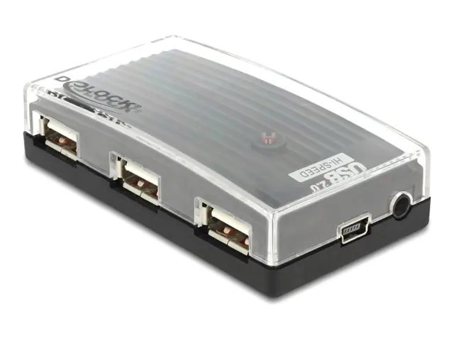 Delock - Hub - 4 x USB 2.0 - Desktop - AC
