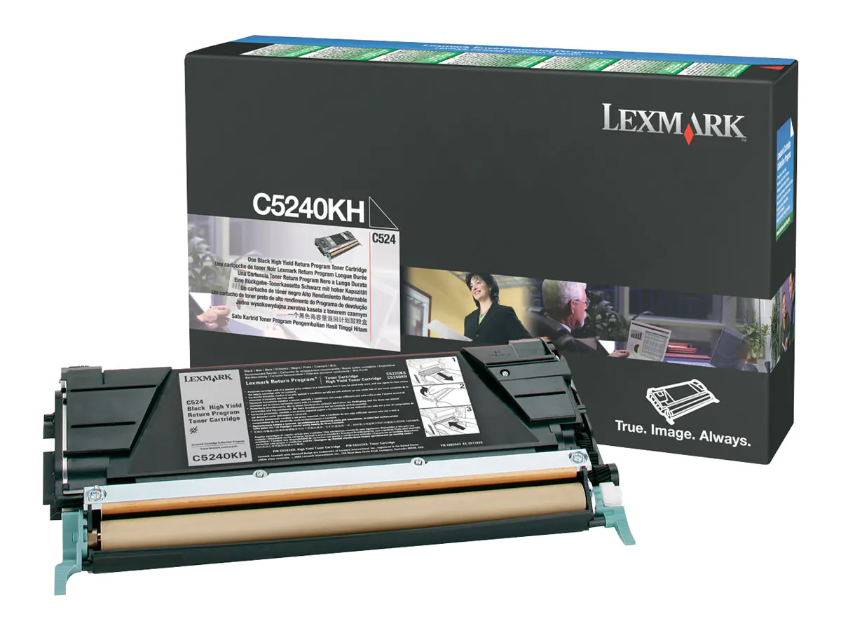 Lexmark Toner C5240KH schwarz 8.000 Seiten 1 Stück