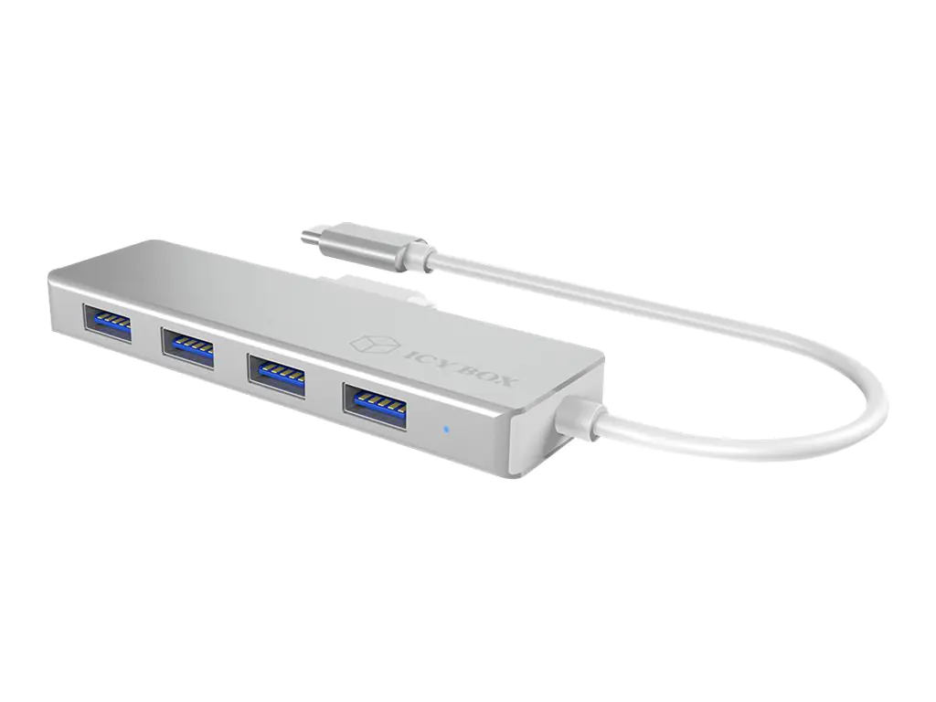ICY BOX IB-HUB1425-C3 - Hub - 4 x SuperSpeed USB 3.0 - Desktop ICY BOX IB-HUB1425-C3 - Hub - 4 x SuperSpeed USB 3.0 - Desktop