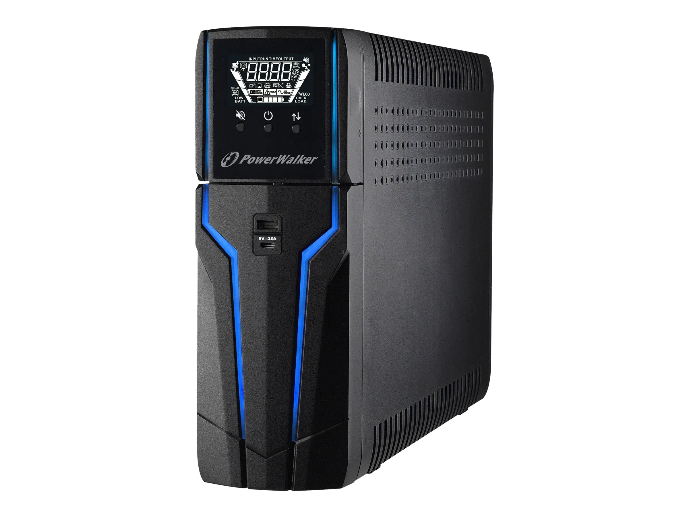 PowerWalker VI 1000 GXB IEC - USV - Wechselstrom 162 - 290 V - 600 Watt - 1000 VA - 9 Ah - USB - Ausgangsanschlüsse: 8
