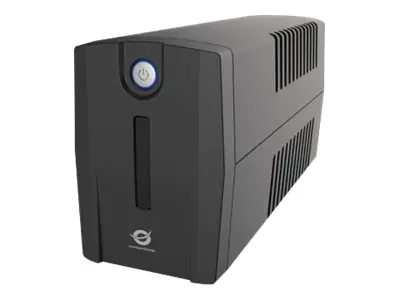 Conceptronic Zeus 01E - USV - Wechselstrom 220-240 V - 360 Watt - 650 VA - 7 Ah - USB - Ausgangsanschlüsse: 4