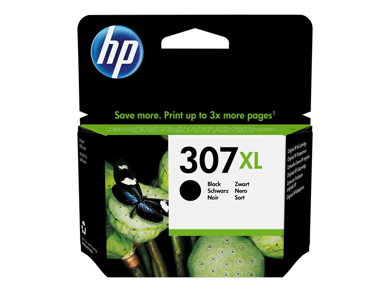 HP 307XL - 7 ml - Besonders hohe Ergiebigkeit - Schwarz - original - Tintenpatrone - für Deskjet 23XX, 27XX, 28XX, 41XX, 42XX; DeskJet Plus 41XX; ENVY 60XX, 64XX; ENVY Pro 64XX HP 307XL - 7 ml - Besonders hohe Ergiebigkeit - Schwarz - original - Tintenpatrone - für Deskjet 23XX, 27XX, 28XX, 41XX, 42XX; DeskJet Plus 41XX; ENVY 60XX, 64XX; ENVY Pro 64XX