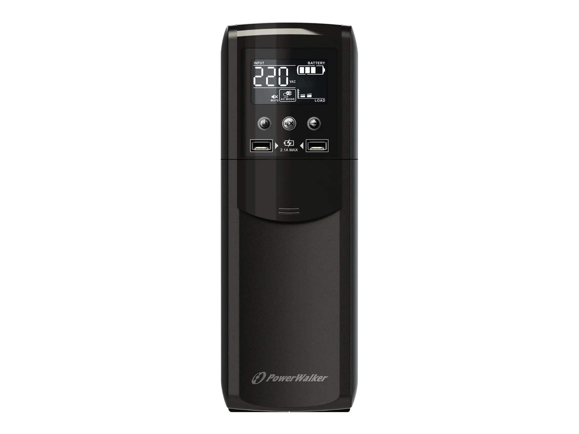 PowerWalker VI 800 CSW IEC - USV - Wechselstrom 170 - 280 V - 480 Watt - 800 VA - 9 Ah - USB - Ausgangsanschlüsse: 8