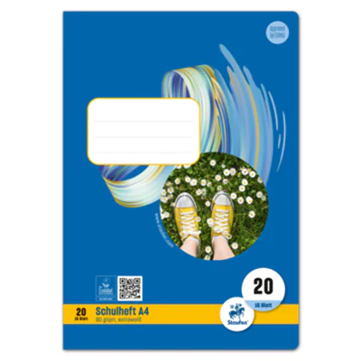 Format-X® Schulheft Style DIN A4 blanko 20 16 Bl.