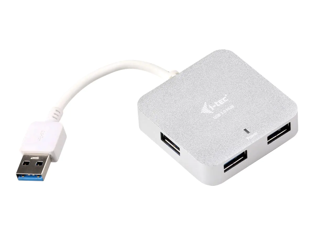 i-Tec USB 3.0 Metal Passive HUB - Hub - 4 x SuperSpeed USB 3.0 - Desktop