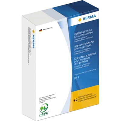 HERMA Etikett 2952 34x53mm rot 2.500 St./Pack.