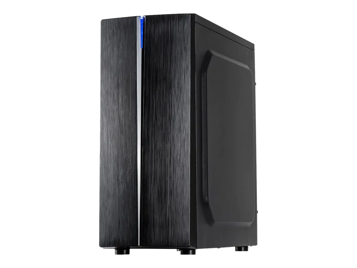 Inter-Tech B-48 - Tower - ATX - keine Spannungsversorgung (ATX) - Schwarz - USB/Audio