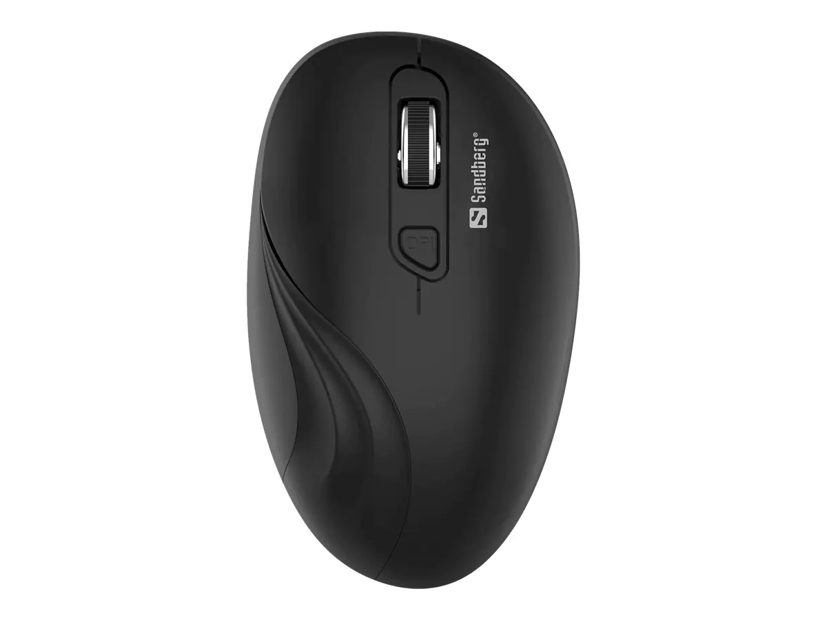 Sandberg - Maus - optisch - 4 Tasten - kabellos - 2.4 GHz - kabelloser Empfänger (USB)