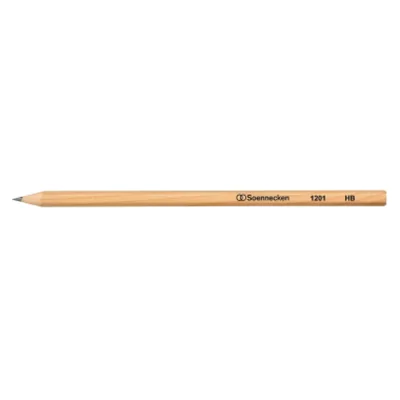 Soennecken Bleistift 1201 HB natur 12 St./Pack.