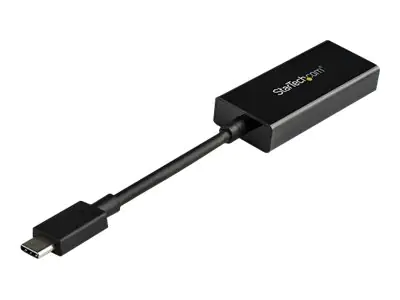 StarTech USB-C auf HDMI Adapter mit HDR - 4K 60Hz - Schwarz - USB Typ C auf HDMI Konverter - CDP2HD4K60H - Externer Videoadapter - MegaChips MCDP2900 - USB-C - HDMI - Schwarz - für P/N: ST121HD20FXA, TB4CDOCK
