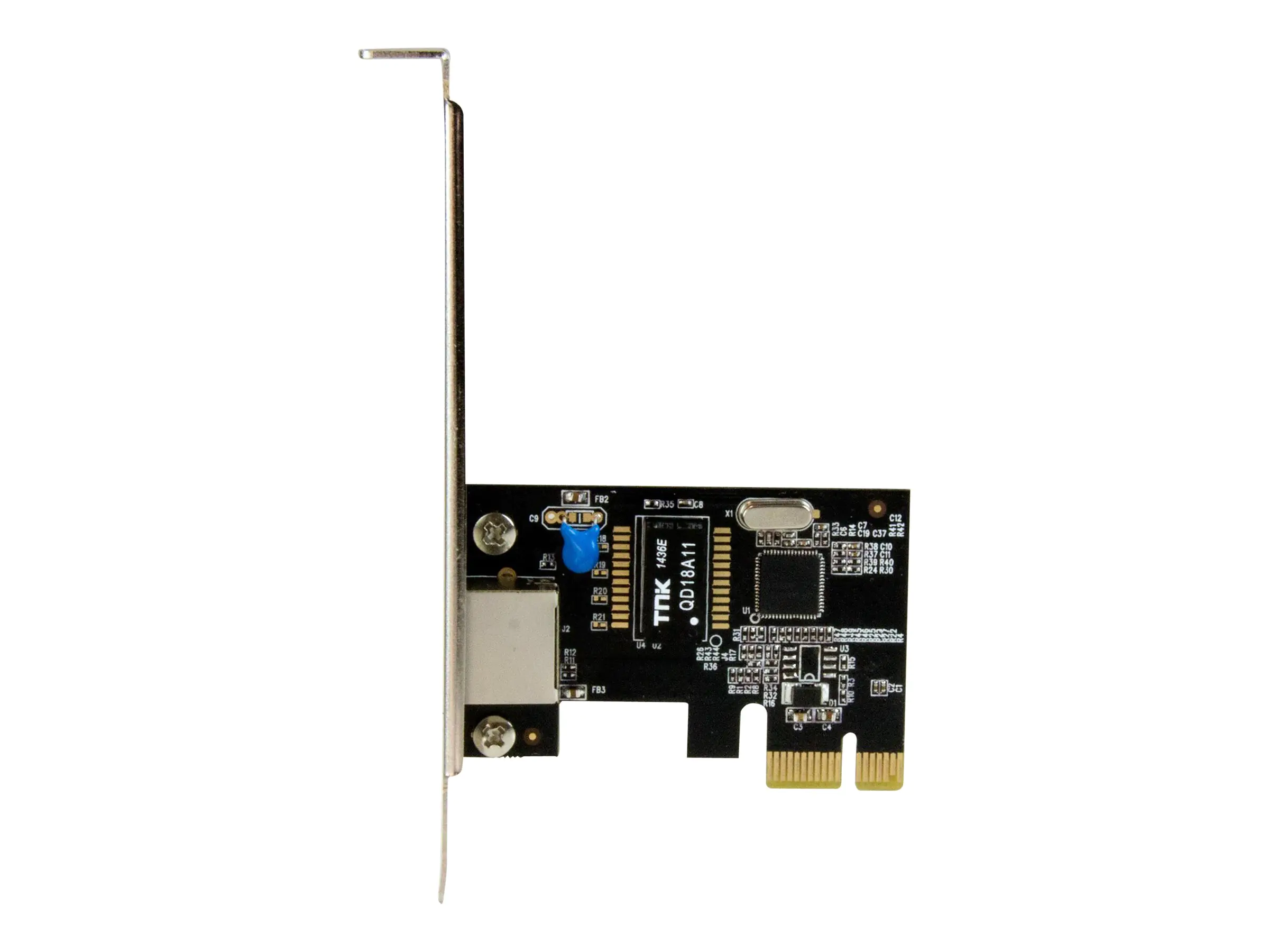 StarTech 1 Port PCI Express Gigabit Ethernet Netzwerkkarte - Intel I210 NIC - PCIe Netzwerk Adapter mit Intel Chip - Netzwerkadapter - PCIe Low-Profile - 1GbE - 1000Base-T - Schwarz