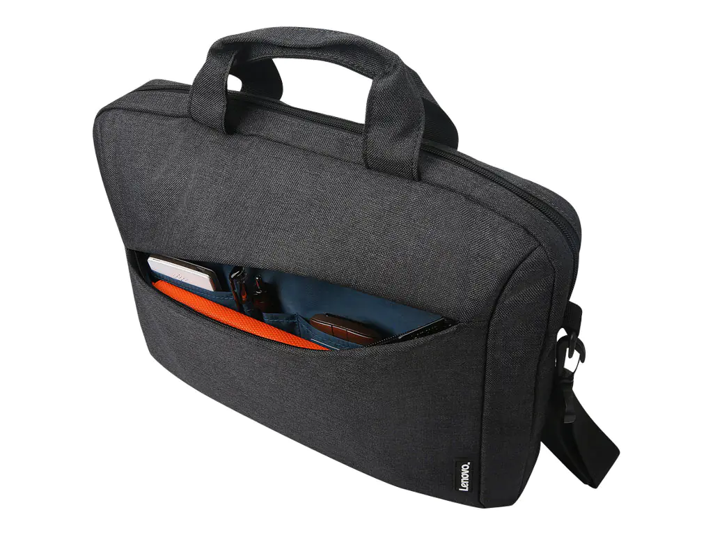 Lenovo Casual Toploader T210 - Notebook-Tasche - 39.6 cm (15.6") - Charcoal Black - für ThinkPad X1 Titanium Yoga Gen 1; X13 Gen 2; V14 IGL; Yoga Slim 7 Pro 14
