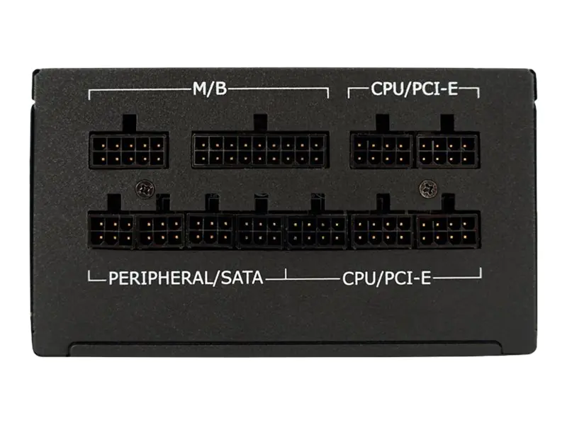 LC Power Super Silent Modular Series LC1000M V2.31 - Netzteil (intern) - ATX12V 2.31 - 80 PLUS Gold - Wechselstrom 110-240 V - 1000 Watt - aktive PFC - hammered black