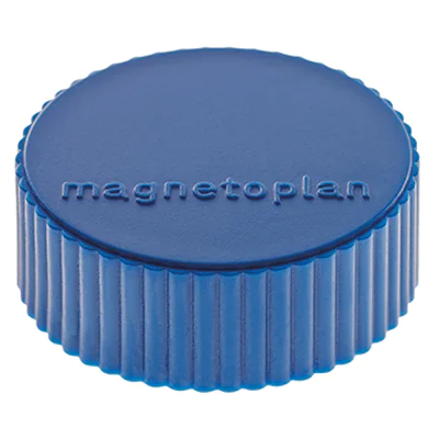 magnetoplan Magnet Discofix Magnum 1660014 34mm d.blau 10 St./Pack.