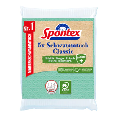 Spontex Schwammtuch Classic 19200216 5St. Spontex Schwammtuch Classic 19200216 5St.