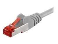 goobay - Netzwerkkabel - RJ-45 (M) zu RJ-45 (M) - 3 m - Paare in Metallfolie (PiMf) - CAT 6 - geformt - Grau goobay - Netzwerkkabel - RJ-45 (M) zu RJ-45 (M) - 3 m - Paare in Metallfolie (PiMf) - CAT 6 - geformt - Grau