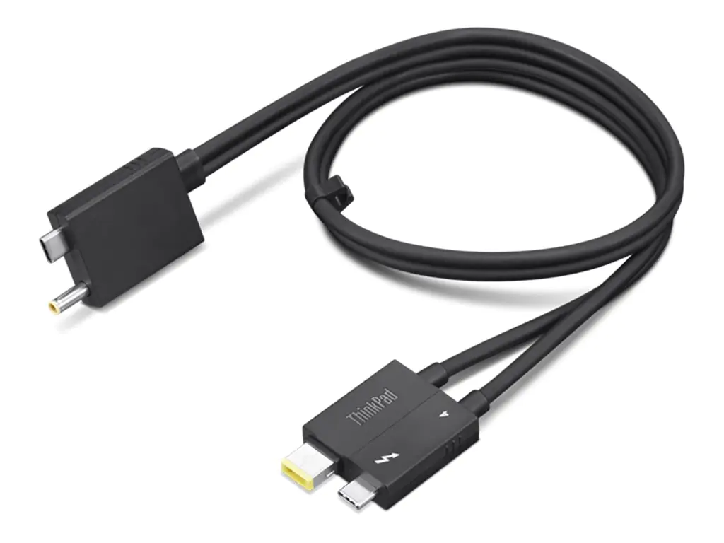 Lenovo Split Cable - Thunderbolt-Kabel - USB-C/Powereingang 4X91K16970