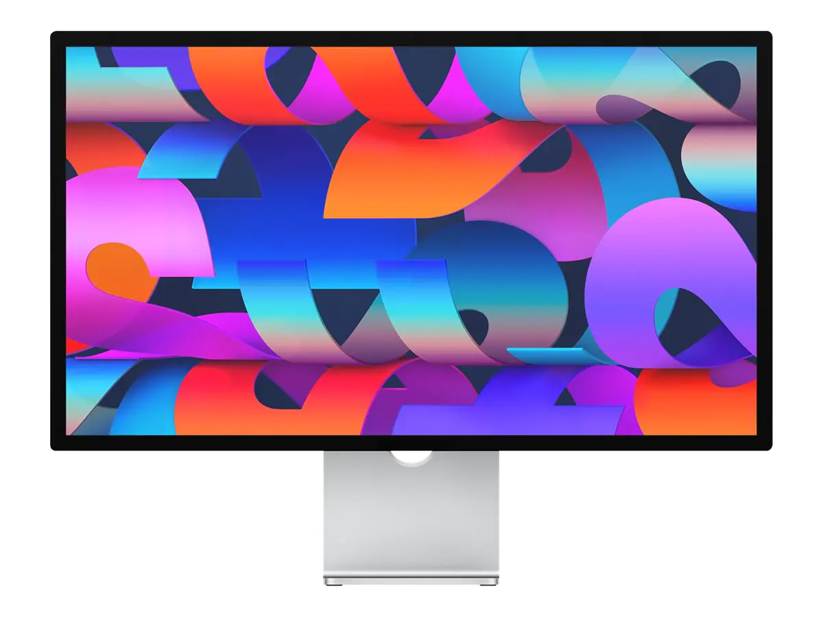 Apple Studio Display Standard glass - LCD-Monitor - 68.6 cm (27") - 5120 x 2880 5K - 600 cd/m² - Thunderbolt 3 - Lautsprecher mit Subwoofer - mit in der Neigung verstellbarem Ständer
