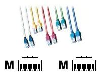 Kerpen MegaLine D1-20 SF/U - Patch-Kabel - RJ-45 (M) zu RJ-45 (M) - 1.5 m - SFTP - CAT 5e - Grau