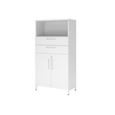 Hammerbacher Regalschrank FlexWall 800 x 1.532 x 417 mm (B x H x T) Flügeltür ohne Rollen Holz weiß Hammerbacher Regalschrank FlexWall 800 x 1.532 x 417 mm (B x H x T) Flügeltür ohne Rollen Holz weiß