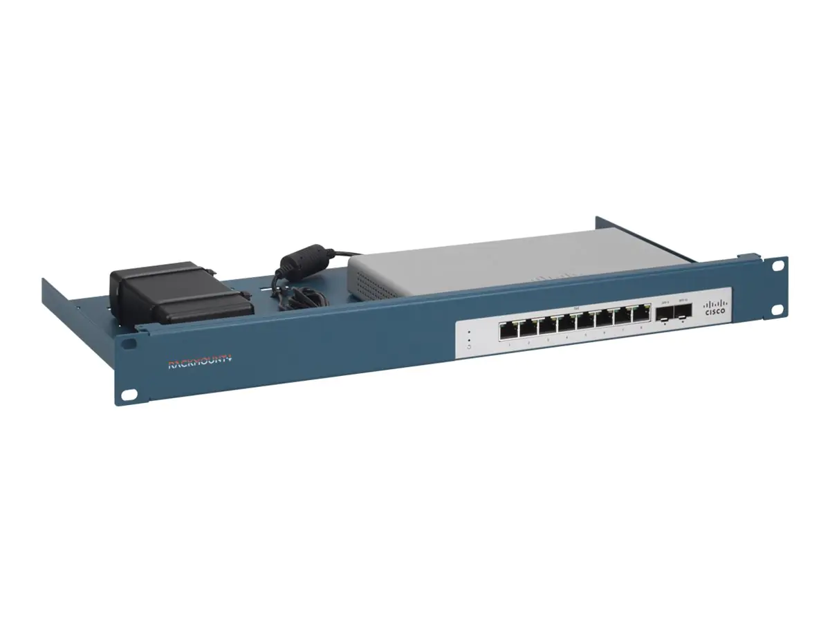 Rackmount.IT CISRACK RM-CI-T17 - Montagesatz für Netzwerkgeräte - Rack montierbar - Metallisch Bla