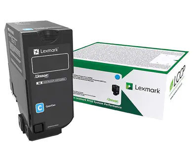 Lexmark - Cyan - Original - Tonerpatrone LRP - für Lexmark CS727de, CS728de, CX727de Lexmark - Cyan - Original - Tonerpatrone LRP - für Lexmark CS727de, CS728de, CX727de