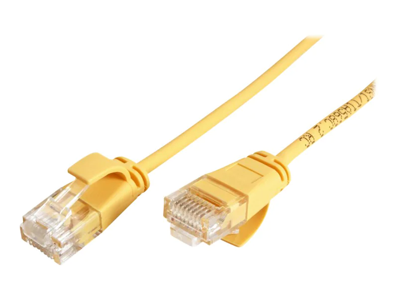 Roline - Patch-Kabel - RJ-45 (M) zu RJ-45 (M) - 3 m - UTP - CAT 6a - halogenfrei, geformt - Gelb Roline - Patch-Kabel - RJ-45 (M) zu RJ-45 (M) - 3 m - UTP - CAT 6a - halogenfrei, geformt - Gelb
