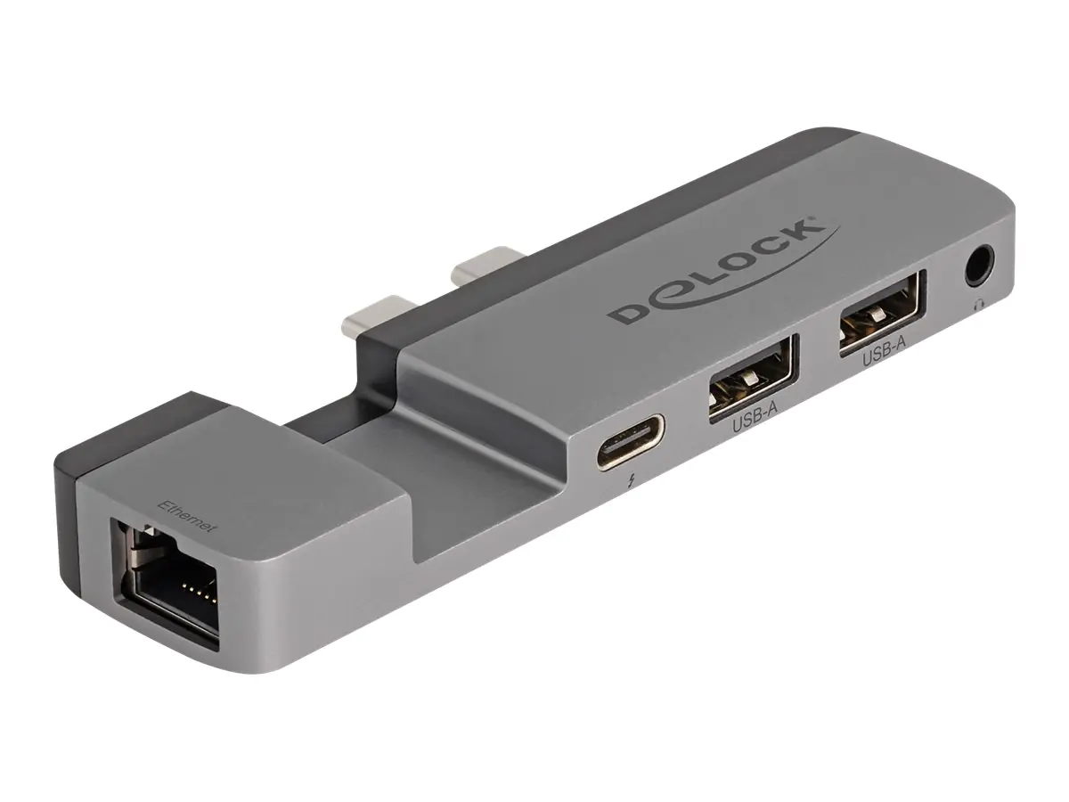 Delock - Dockingstation - USB-C / Thunderbolt 4 - Thunderbolt - 1GbE