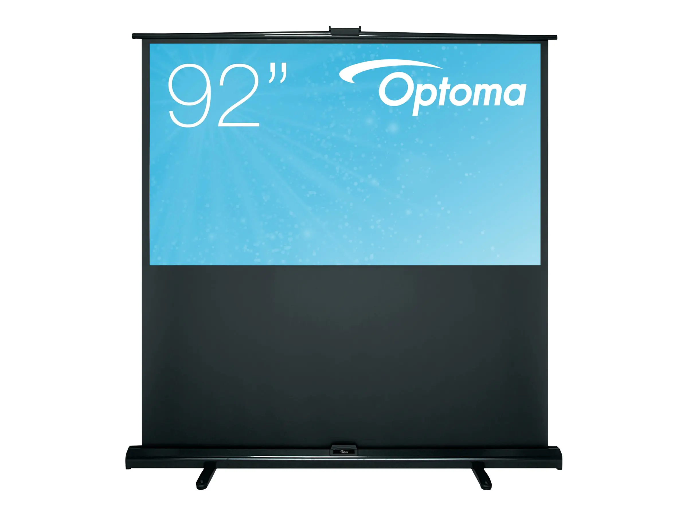 Optoma Panoview DP-9080.MWL - Leinwand - 203 cm (80") - 16:9 - Matte White - Schwarz - für Optoma EP729