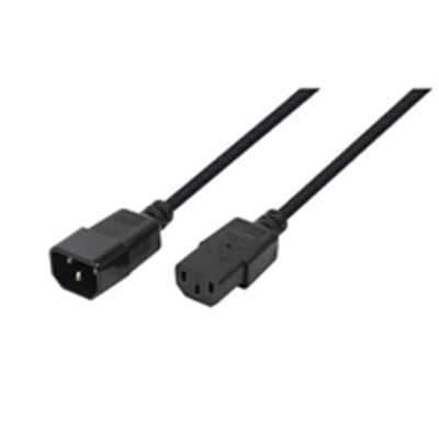 LogiLink CP091 - 1,8 m - C14-Koppler - C13-Koppler - 250 V - 10/16 A - Schwarz