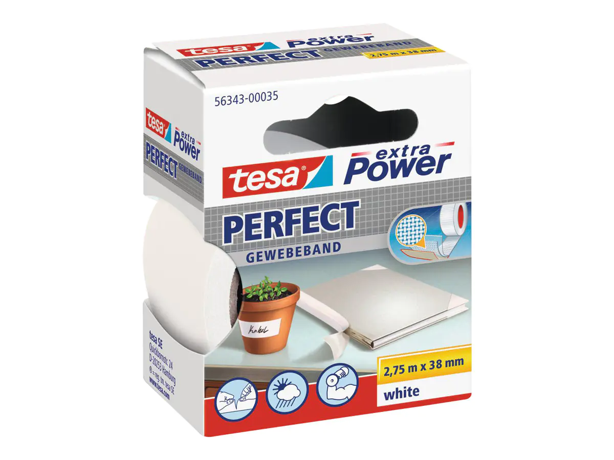Tesa extra Power Perfect - Gewebeband - 38 mm 56343-00035-02